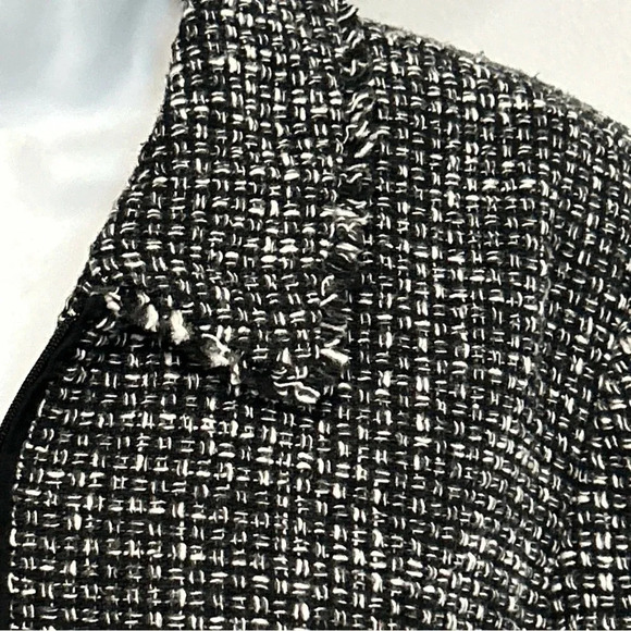 Requirements Womens Jacket Sz 14 Wool Blend Blazer Pocket Textured Zip Vtg 90's - Picture 2 of 14